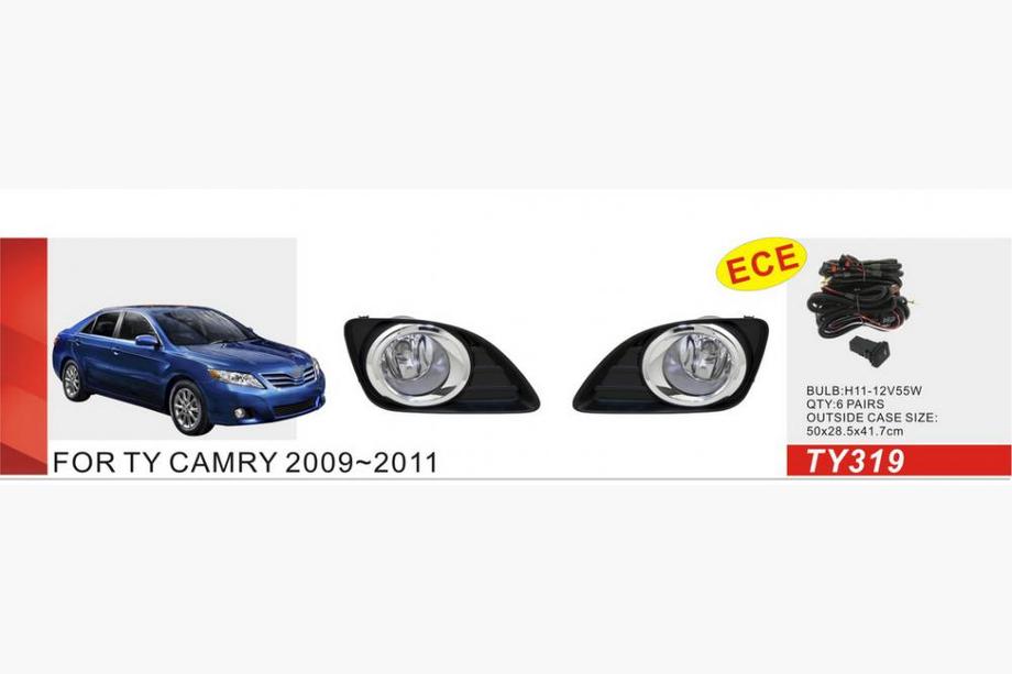 Toyota Camry 2006-2011 Phares antibrouillard 2009-2011 (2 pcs, halogène) Image
