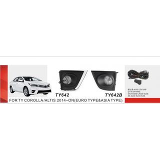 Phares antibrouillard 2013-2016 (2 pcs, Halogène) Toyota Corolla 2013-2019 photo 2