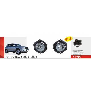 Phares antibrouillard 2006-2008 (2 pcs, Halogène) Toyota Rav 4 2006-2013