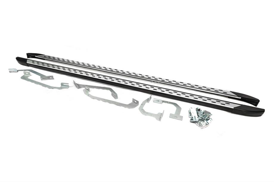 Volkswagen Crafter 2006-2016 Marchepieds Latéraux DOT-Line (2 pcs, Aluminium) Empattement Long Photo 16