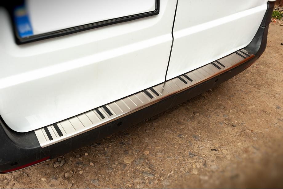 Mercedes Vito/V-class W447 2014- Protection de Pare-chocs Arrière OmsaLine Chrome+ABS (Inox) Photo 3