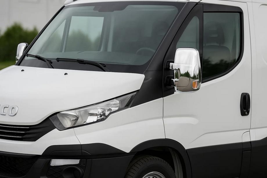 Iveco Daily 2014- Coques de Rétroviseurs Chromées (2 pcs plastique) Image