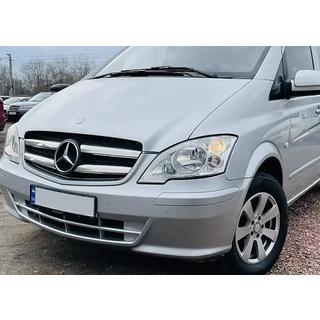 Couvre-moulures de calandre 2010-2015 (inox) Mercedes Vito W639 2004-2014 photo 3