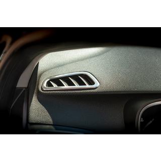 Cache de ventilation intérieure (2 pcs, inox) Renault Megane IV 2016-2025 photo 1