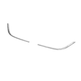Caches haut-parleurs intérieurs (2 pcs, inox) photo 3