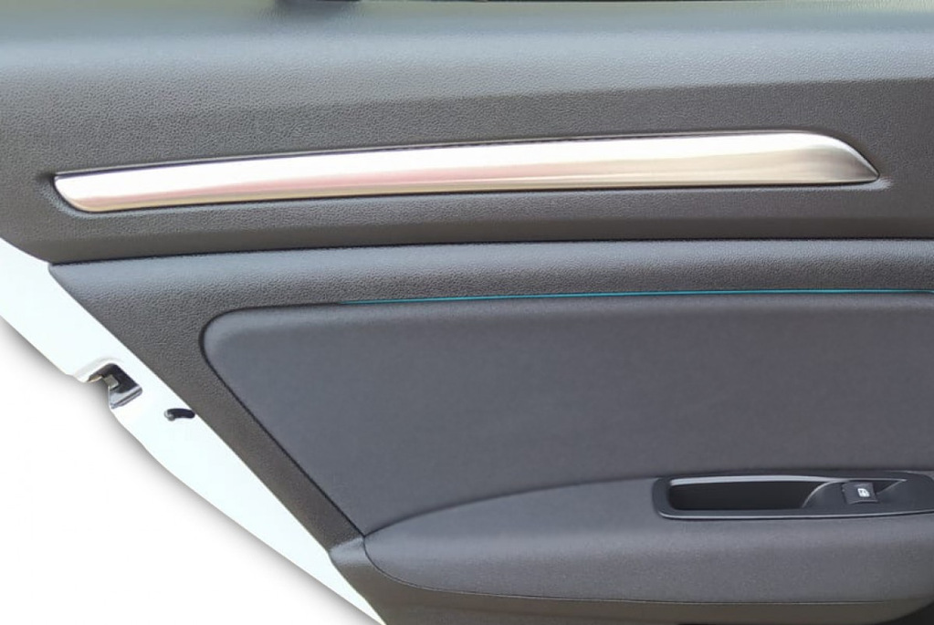 4 Plaques De Porte En Acier Inoxydable Pour Renault Premium - Décorations Neuves, Référence ES0101ESK137A