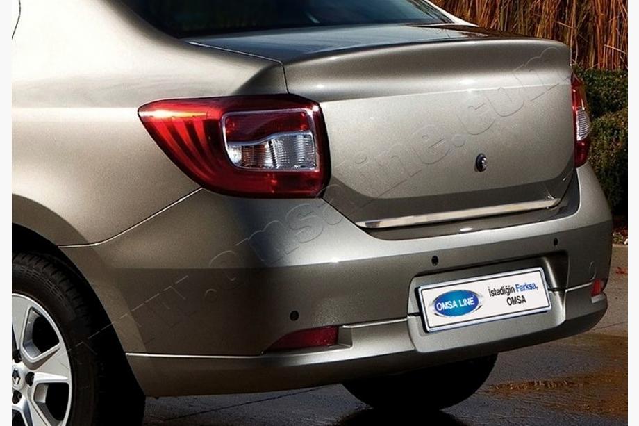 Renault Logan II 2013-2022 Baguette de coffre 2013-2018 inox Image