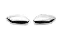 Skoda Fabia 2014-2021 Coques de rétroviseurs avec découpe pour clignotant (2 pcs, inox) photo 2