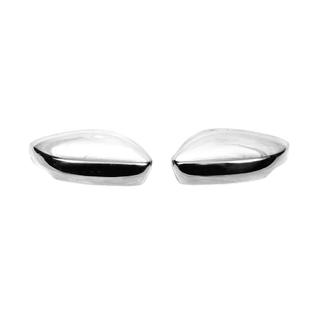 Coques de rétroviseurs avec découpe pour clignotant (2 pcs, inox) Skoda Rapid 2012-2019 photo 2