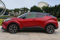 Toyota C-HR 2016-2023 Encadrement de vitres OmsaLine (4 pcs, inox) photo 3