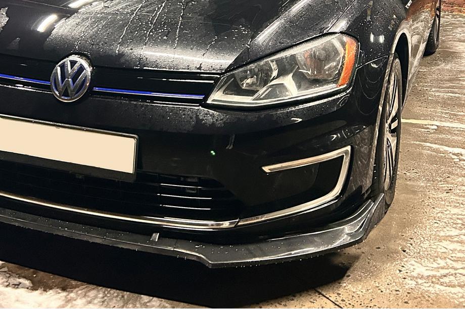Volkswagen Golf 7/E-Golf 2012-2020 Lame avant de pare-chocs (pour pare-chocs d'origine, 2017-2020, plastique ABS) Photo 1