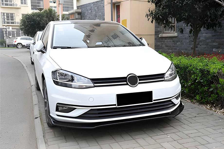 Volkswagen Golf 7/E-Golf 2012-2020 Lame avant de pare-chocs (pour pare-chocs d'origine, 2017-2020, plastique ABS) Photo 2