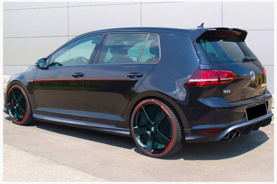 Volkswagen Golf 7/E-Golf 2012-2020 Becquet DPT (pour GTI / R HB, plastique ABS) Image