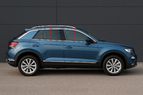 Volkswagen T-Roc 2017-2025 Encadrement de vitres inox (4 pcs) photo 1