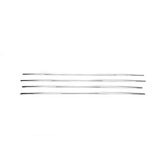 Encadrement de vitres inox (4 pcs) photo 2