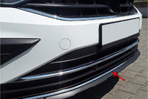 Volkswagen Tiguan 2016-2023 Protection de Pare-chocs Avant en Acier Inoxydable 2020+ photo 1