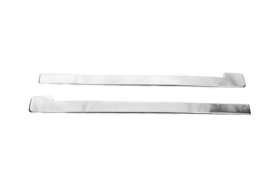 Peugeot Partner/Rifter 2019- Moulures de porte coulissante en acier inoxydable (2 pcs) Photo 4