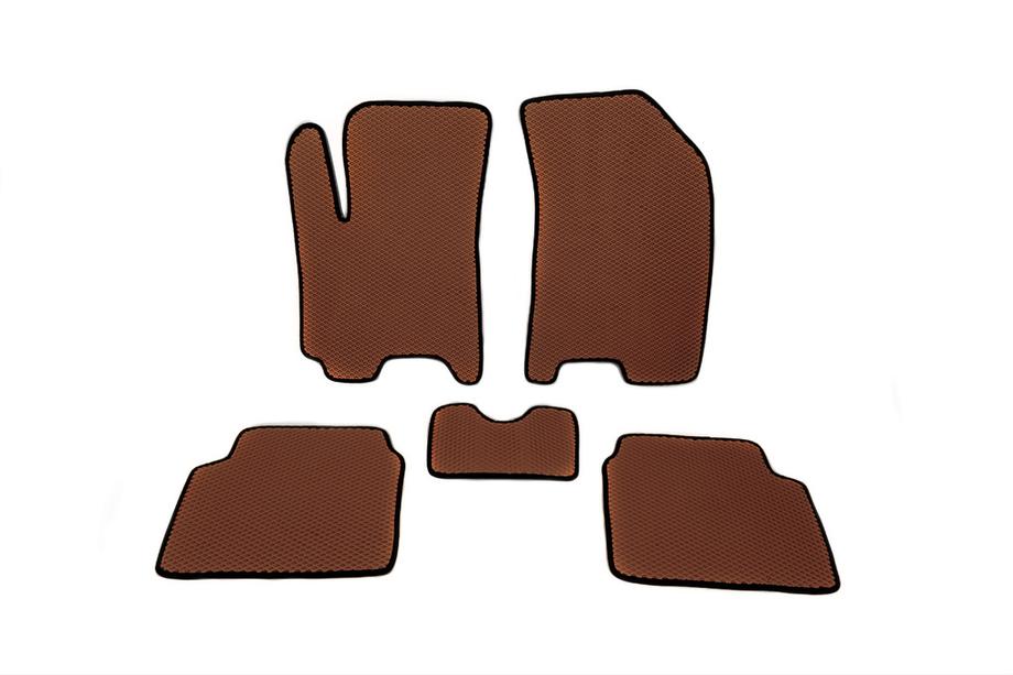 Chevrolet Aveo T250 2005-2011 Tapis de sol EVA (Marron) Image