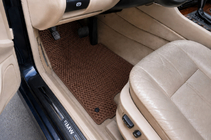 BMW 7 Series E38 1994-2001 Tapis de sol EVA marron photo 1