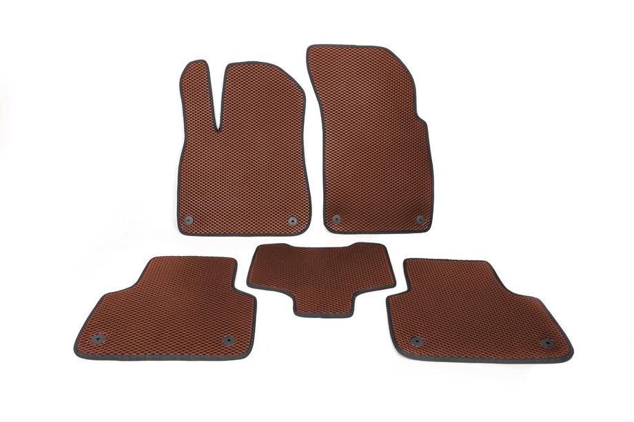 Audi Q7 2015–2026 Tapis de sol EVA (Marron) Image
