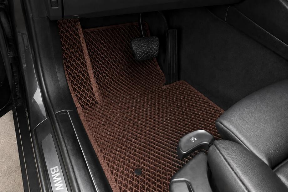 BMW 3 Series E46 1998-2006 Tapis de sol EVA (Marron) Image