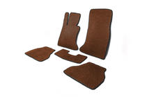 BMW 5 Series E60/E61 2003-2010 Tapis de sol EVA (Marron) photo 2