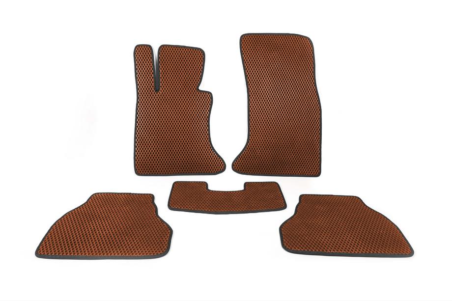 BMW 5 Series E60/E61 2003-2010 Tapis de sol EVA (Marron) Image