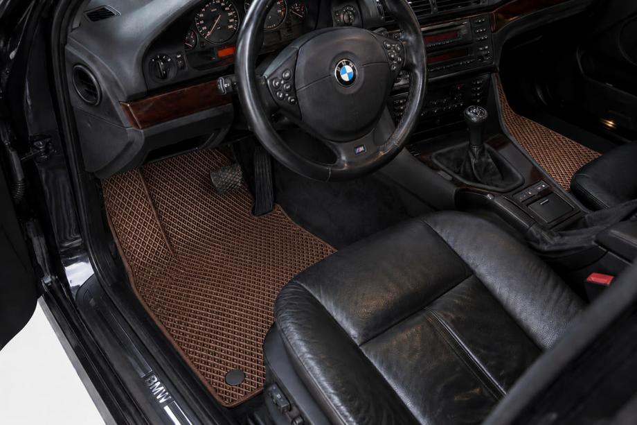 BMW 5 Series E39 1996-2003 Tapis de sol EVA (Marron) Image