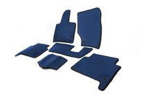 Audi Q7 2005-2015 Tapis de sol EVA (Bleus) photo 3