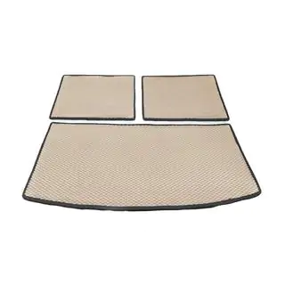 Tapis de coffre 3 pièces (EVA, beige) (7 places) photo 1