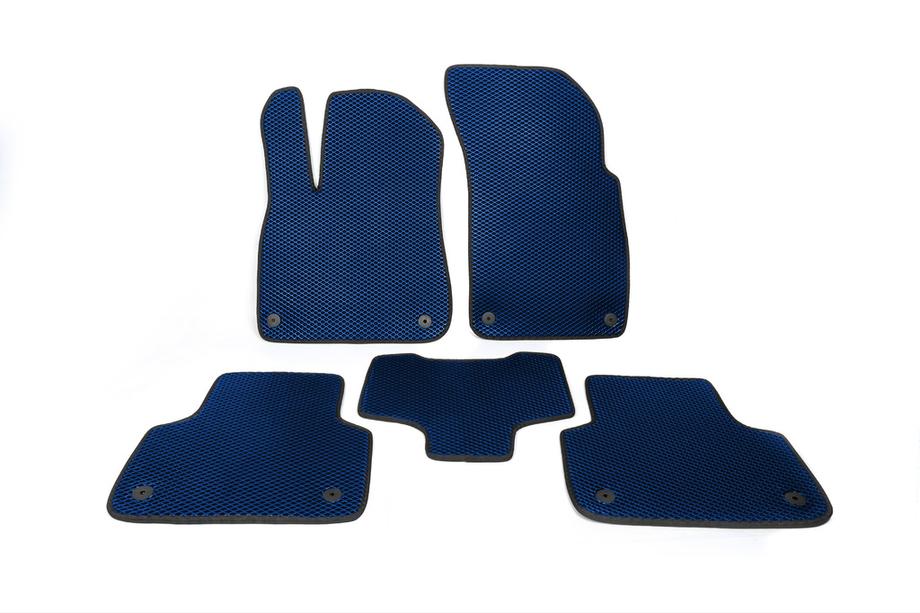 Audi Q7 2015–2026 Tapis de sol EVA (Bleus) Image