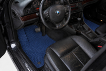 BMW 5 Series E39 1996-2003 Tapis de sol EVA (Bleus) photo 1