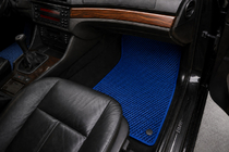 BMW 5 Series E39 1996-2003 Tapis de sol EVA (Bleus) photo 2