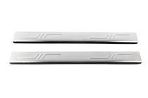 Peugeot 107 2005-2014 Seuils de porte OmsaLine (2 pcs, inox) photo 2