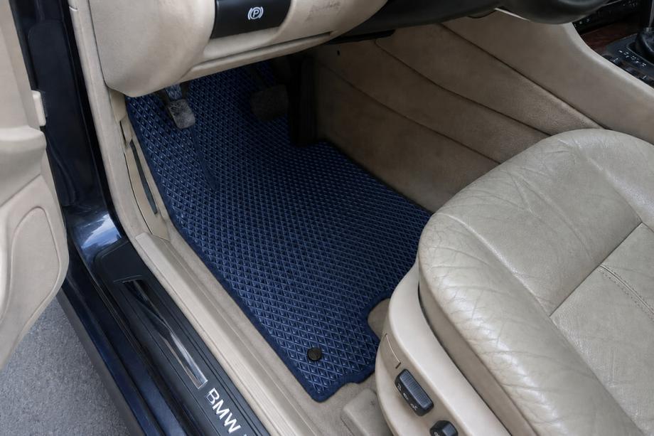 BMW 7 Series E38 1994-2001 Tapis de sol EVA (bleus) Image
