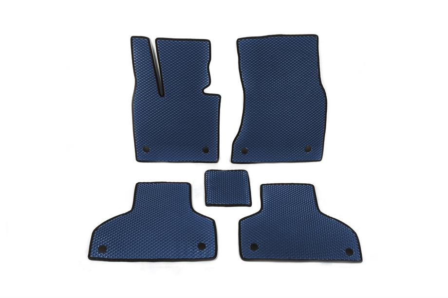 BMW X6 F16 2014-2019 Tapis de sol EVA (Bleus) Image