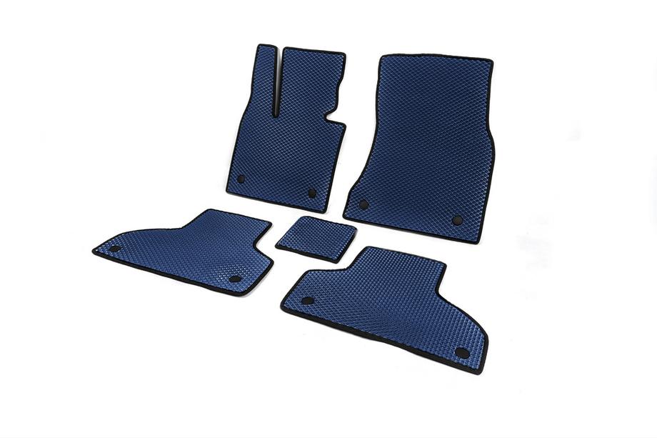 BMW X6 F16 2014-2019 Tapis de sol EVA (Bleus) Photo 2