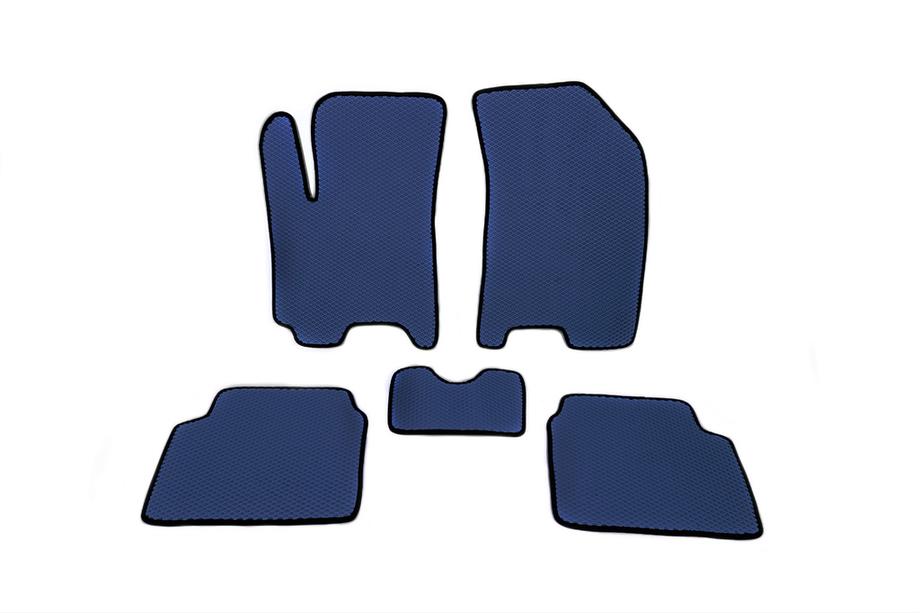Chevrolet Aveo T250 2005-2011 Tapis de sol EVA (Bleus) Image