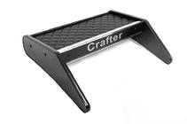 Volkswagen Crafter 2006-2016 Tablette de tableau de bord (Noir avec surpiqûre noire) photo 2