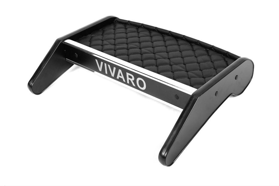 Opel Vivaro 2001–2015 Tablette de tableau de bord (2010-2014, Noir avec surpiqûre noire) Photo 1
