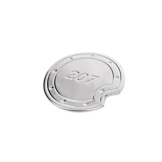 Cache chromé de trappe à carburant (inox) Peugeot 207 2006–2014 photo 2