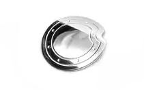 Peugeot 307 2001-2008 Cache chromé de trappe à carburant (HB, inox) photo 3