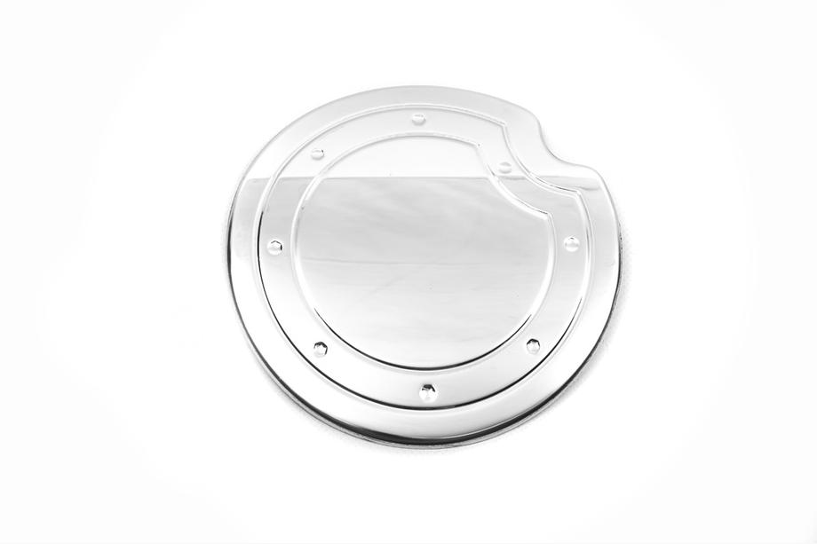 Peugeot 307 2001-2008 Cache chromé de trappe à carburant (HB, inox) Photo 2