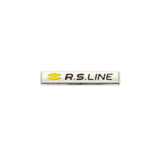 Logo arrière RS (1 pc, inox)