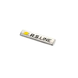 Logo arrière RS (1 pc, inox) photo 2