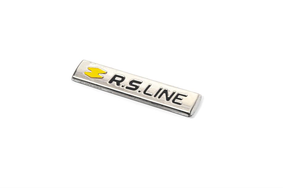 Renault Clio V 2019- Logo arrière RS (1 pc, inox) Photo 2