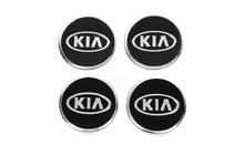 KIA Autocollants pour cabochons de jantes V1 60mm (4pcs) photo 1