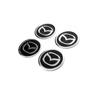 Autocollants pour cabochons de jantes V1 60mm (4pcs) photo 2
