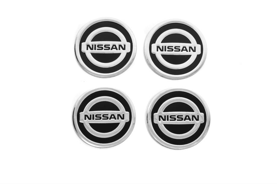 Nissan Autocollants pour cabochons de jantes V1 60mm (4pcs) Image