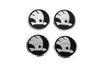 Skoda Autocollants pour cabochons de jantes V1 60mm (4pcs) photo 1